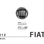 Fiat 500 user guide