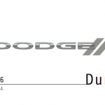 Free Dodge Durango user guide