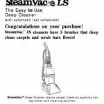 hoover manuals