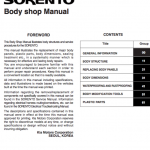 Kia Sorento repair manual