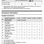Panasonic Kx-TGA470 guides