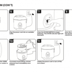 Aroma rice cooker manual page