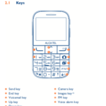 Alcatel 2001x user page manual